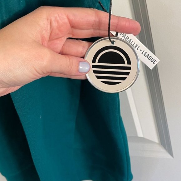 Parallel x League Bodhi Crewneck Sweatshirt Emerald NWT - Picture 5 of 7